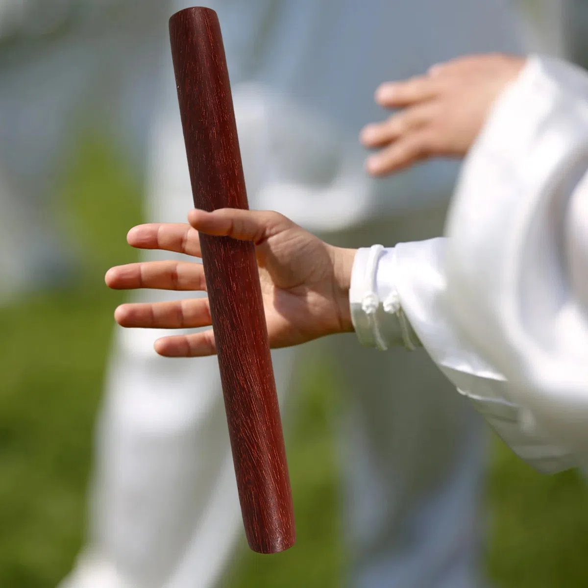 Bâtons de Tai Chi pour débutants, règle de Tai Chi en bois 15, 8x1, 4 pouces, outils pratique pour le fitness et la rééducation physique