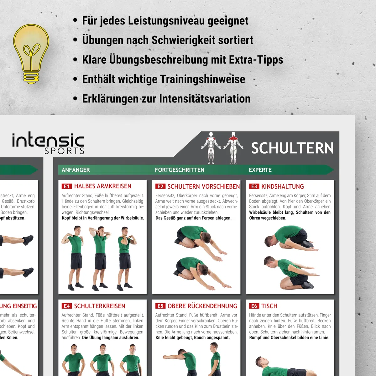 Poster Stretching + Mobility | 60 exercices de fitness pour étirer et mobiliser, plus de mobilité sans appareil, pour la salle de sport à la maison, musculation