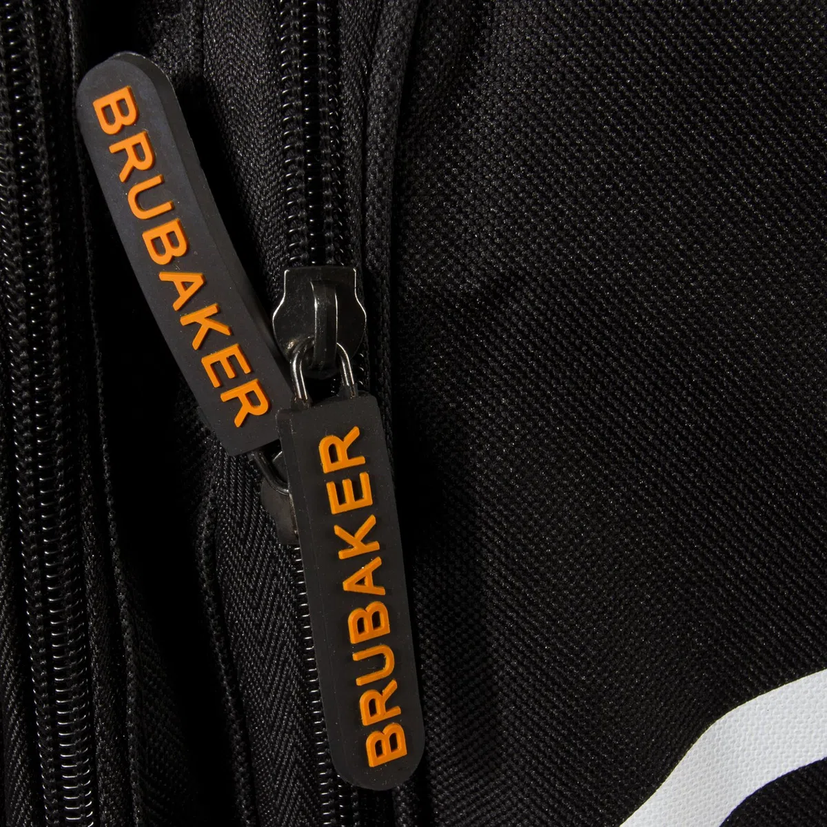 BRUBAKER ‘Davos’ - Sac à Chaussures de Ski, Sac Casque, Sac à Dos Ski - Noir/Orange