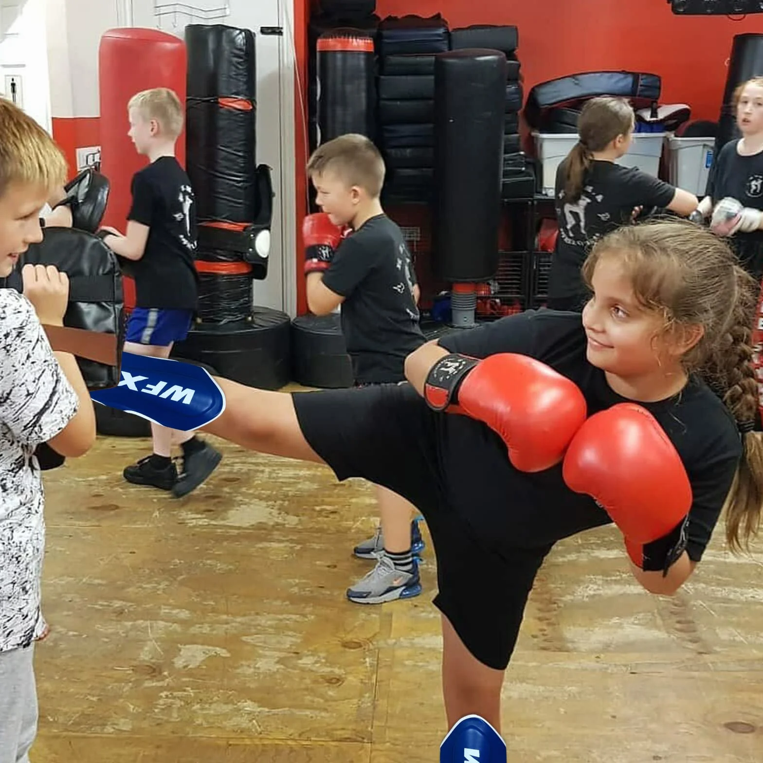 Protège-Tibias et Cou-de-Pied pour Enfants - MMA - Muay Thai - Kick Boxing - Garçons et Filles