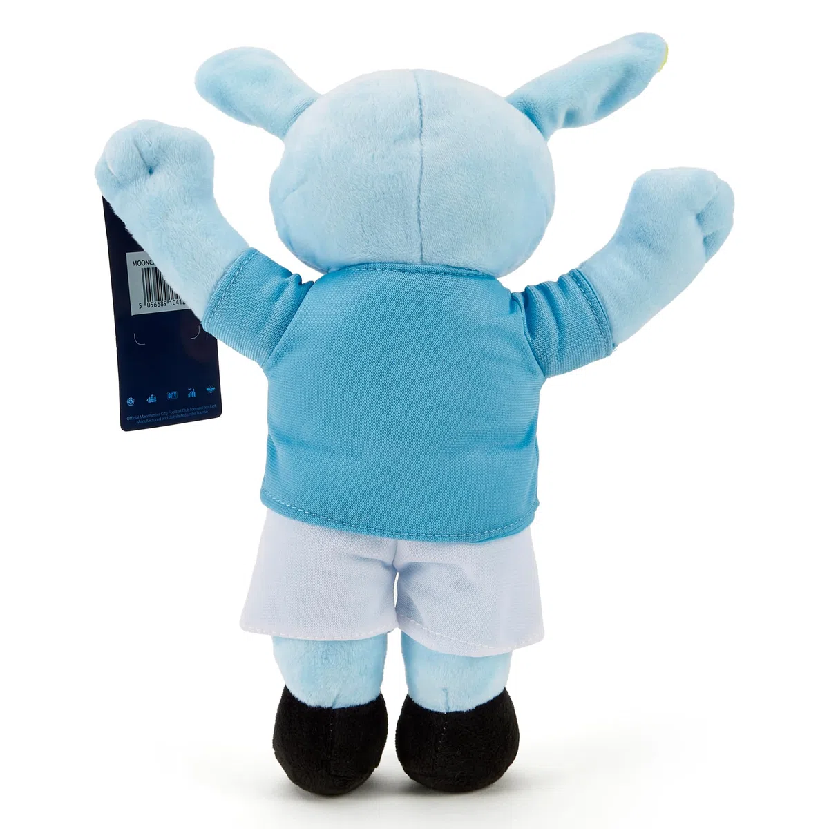 The Gift Scholars Mascotte Moonchester de Man City - Peluche écologique de 30 cm | Fans de Football sous Licence Officielle Manchester City