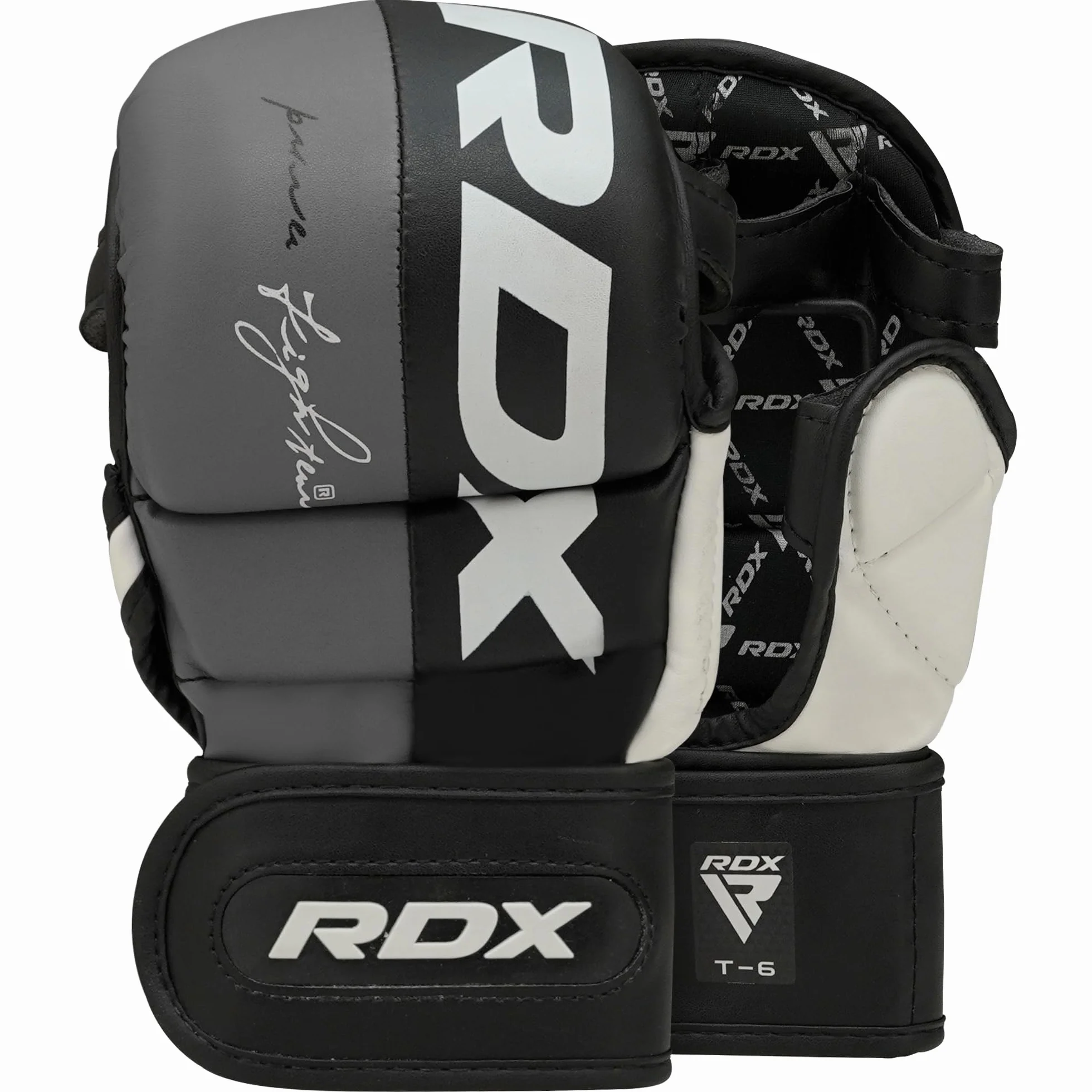 RDX MMA Gants Maya Hide Cuir Entrainement Sparring Art Martiaux Sac De Frappe Combat Kickboxing