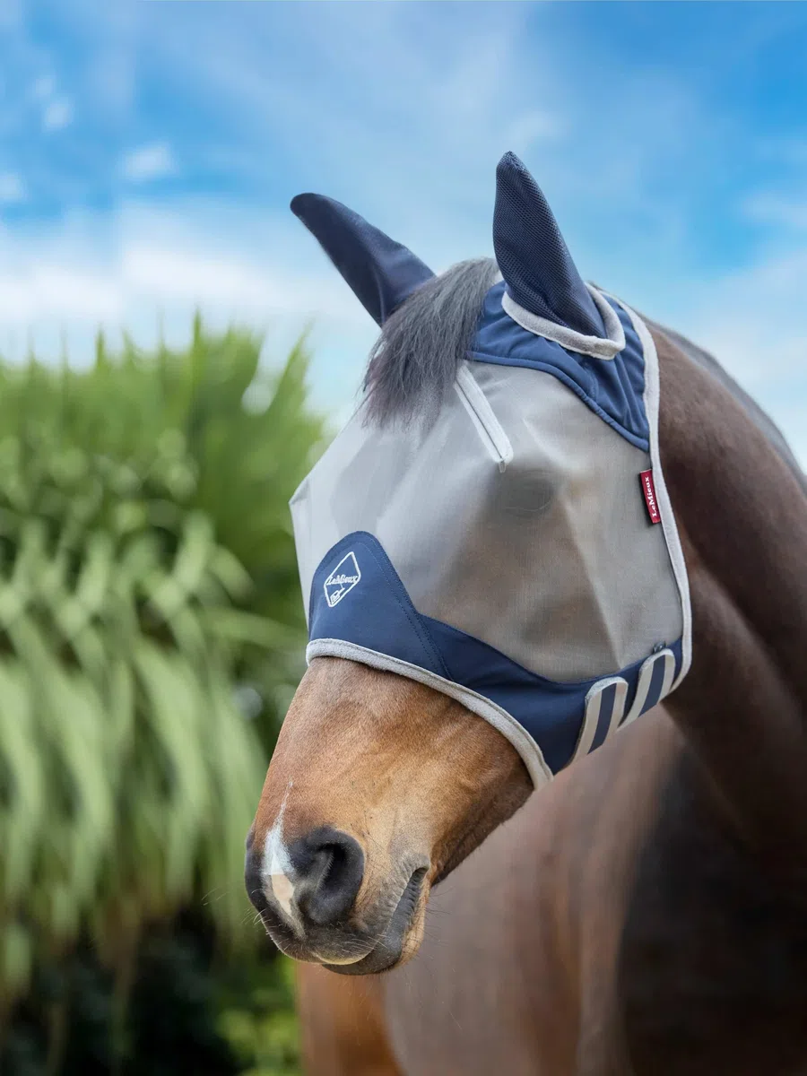 LeMieux Armour Shield Pro Fly Mask Half Masque Anti-Mouches Mixte