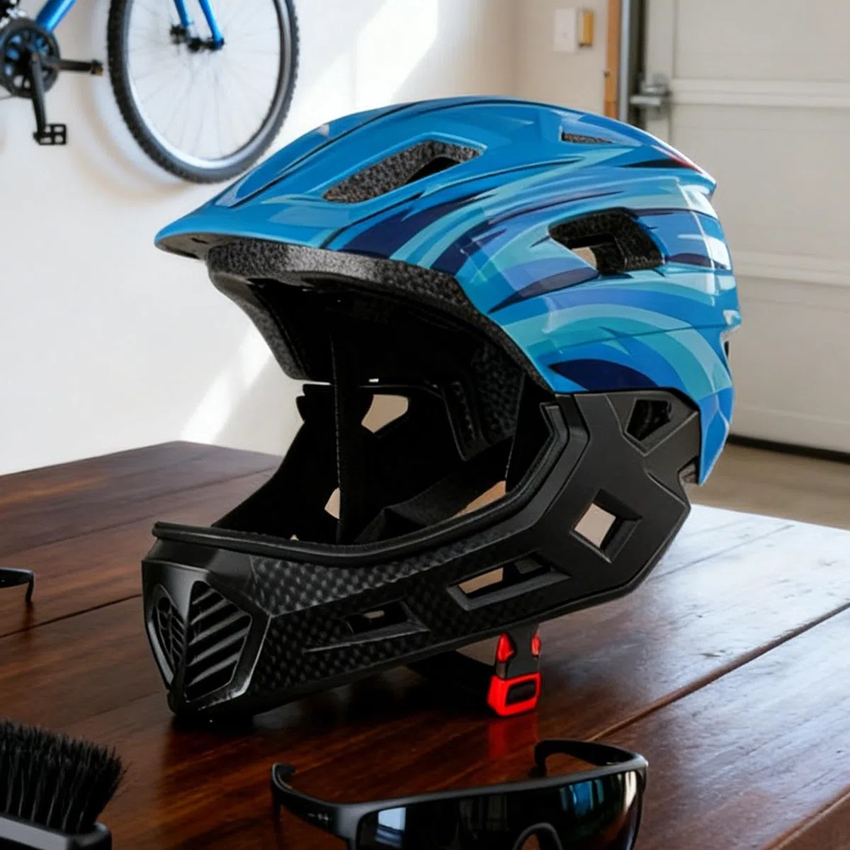 Casque Intégral, Equipement De Protection Cyclisme - Casque Moto Enfant, CasqueMoto Enfant pour Filles Jeunes Cavaliers Débutants Skateboard Jeu Extérieur Parc Fête