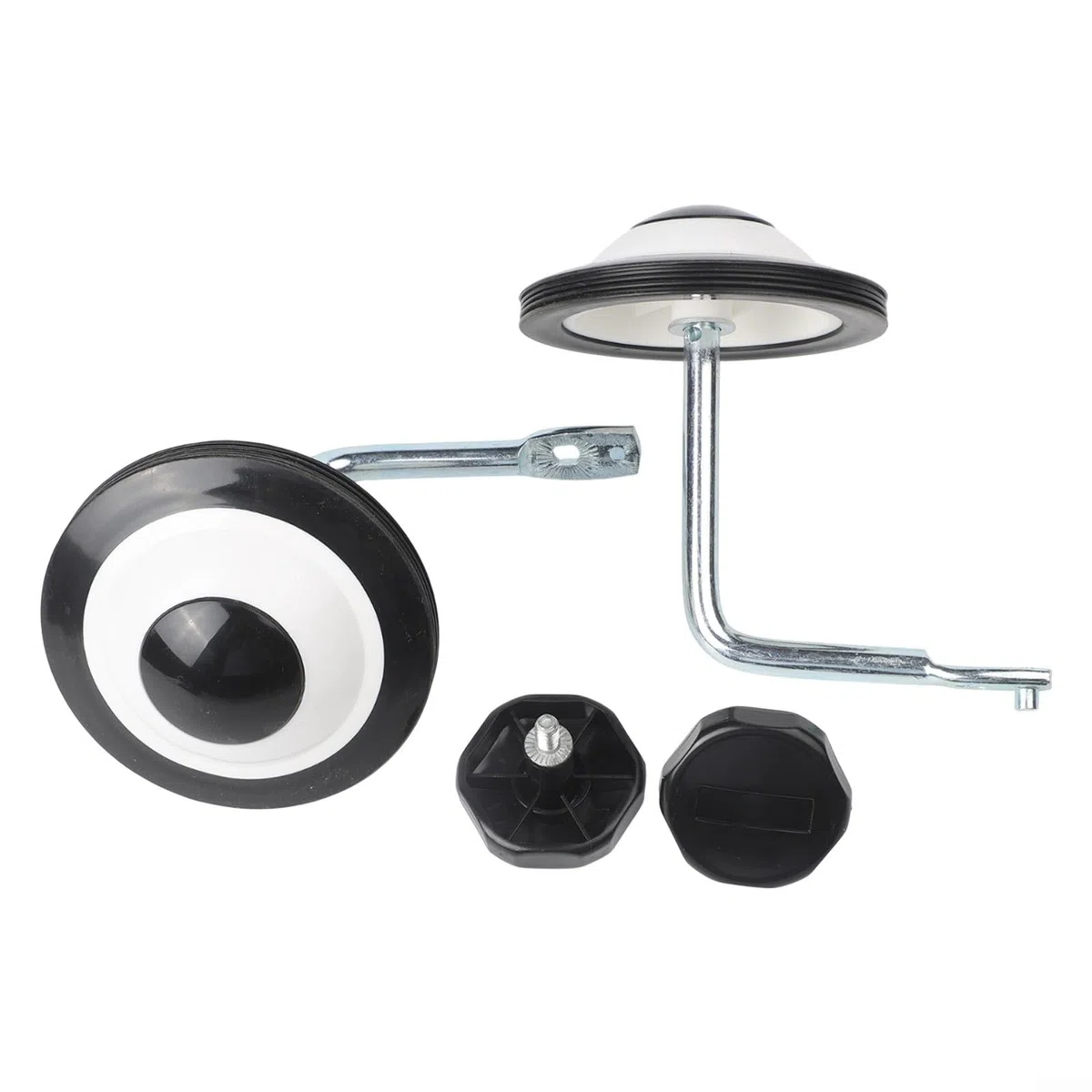 Paire de stabilisateurs de vélo 30,5 cm, 35,6 cm, 40,6 cm, roues d'entraînement avec vis, roues latérales pour enfants (pour vélo de 40,6 cm)