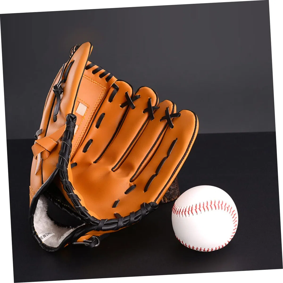 Toddmomy de Base-Ball Batte Ronde Enfant de Baseball et Attraper Le Jeu Mitaines Lanceur mitaine Sport de de Softball de Joueur de Sportif Blue
