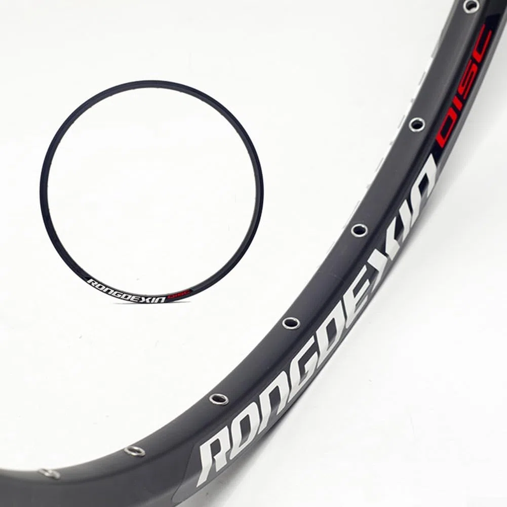 Jante VTT 24 pouces haute performance avec structure double couche et rivets en acier inoxydable