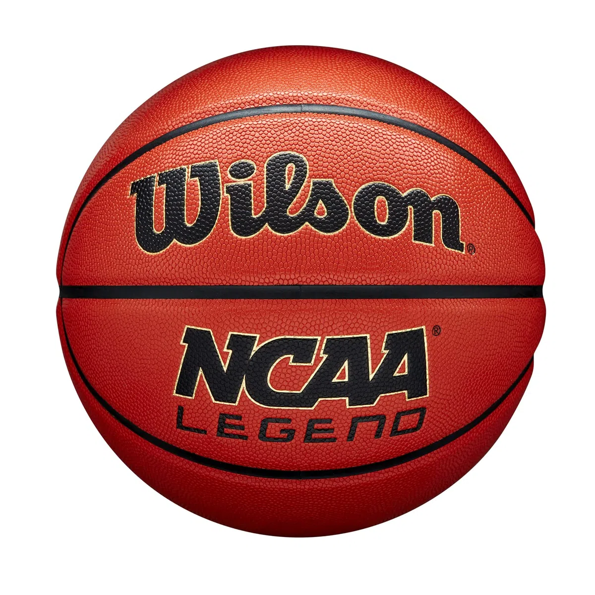 Wilson Basketball NCAA Legend, Cuir mélangé, Basket-Ball intérieur et extérieur