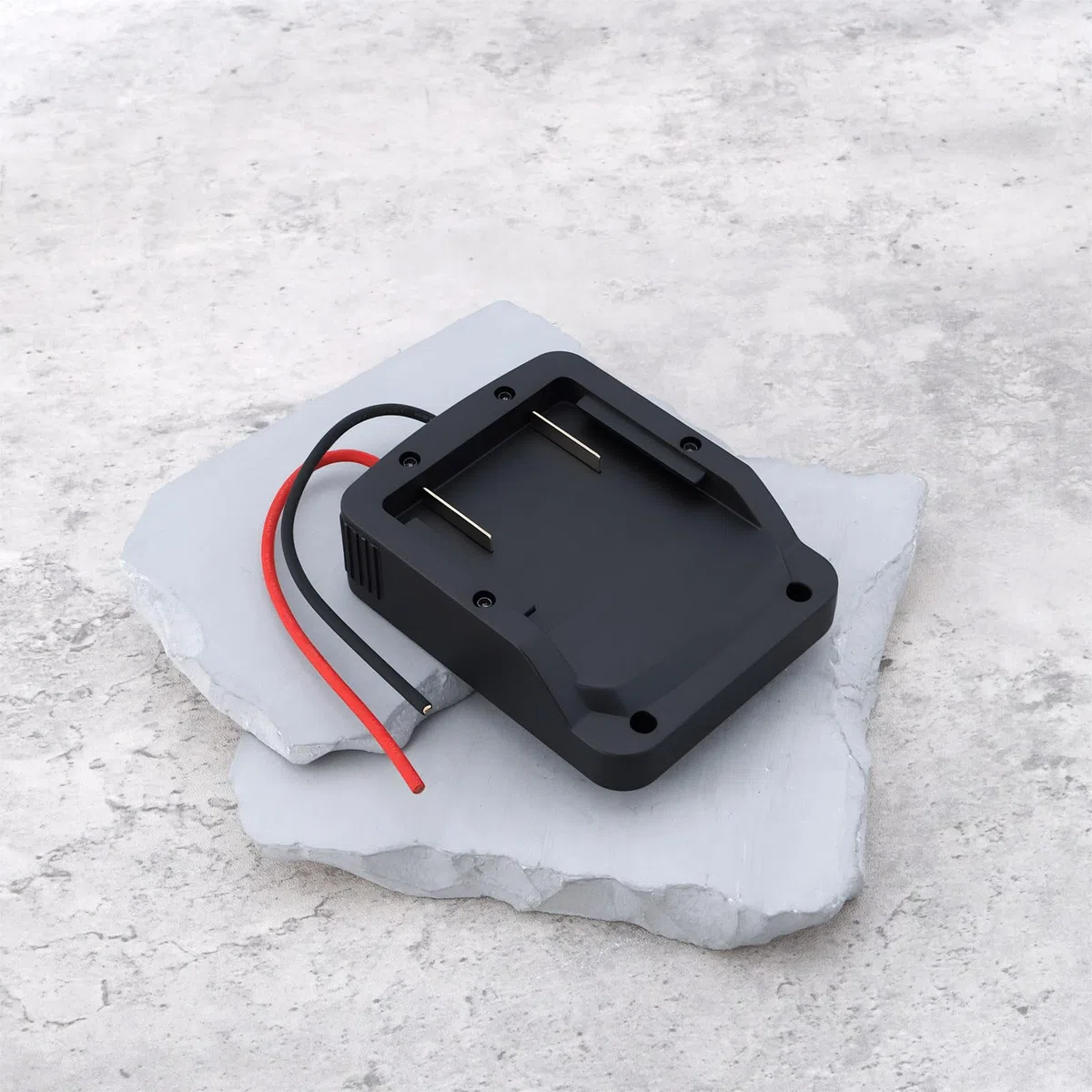 Adaptateur de Batterie 18 V Compatible avec Metabo Batterie Li-ION 18 V Et Câble de Sortie 2 Fils pour Alimenter Le Vélo électrique.