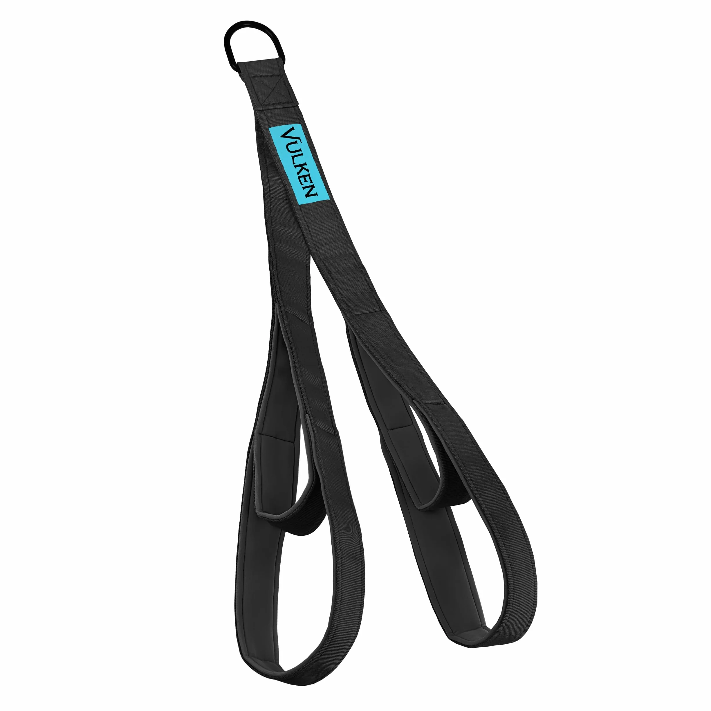 Vulken Corde de triceps avec fixation pour câble 2 tailles en 1 Extra longue Sangles d'extension pour triceps Équipement de gym Poignées d'entraînement pour bandes de résistance