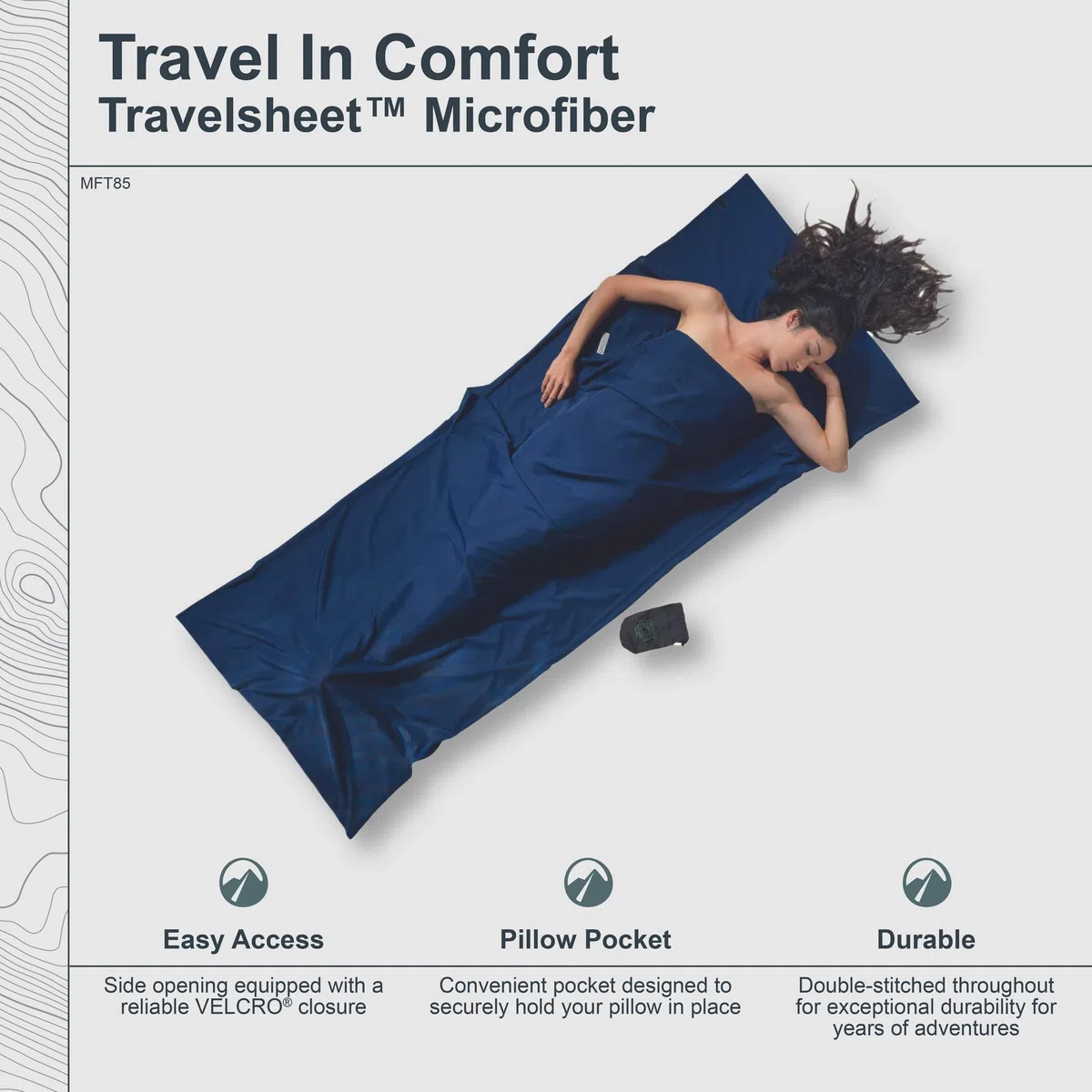 Cocoon Feuille de Voyage - Microfibre