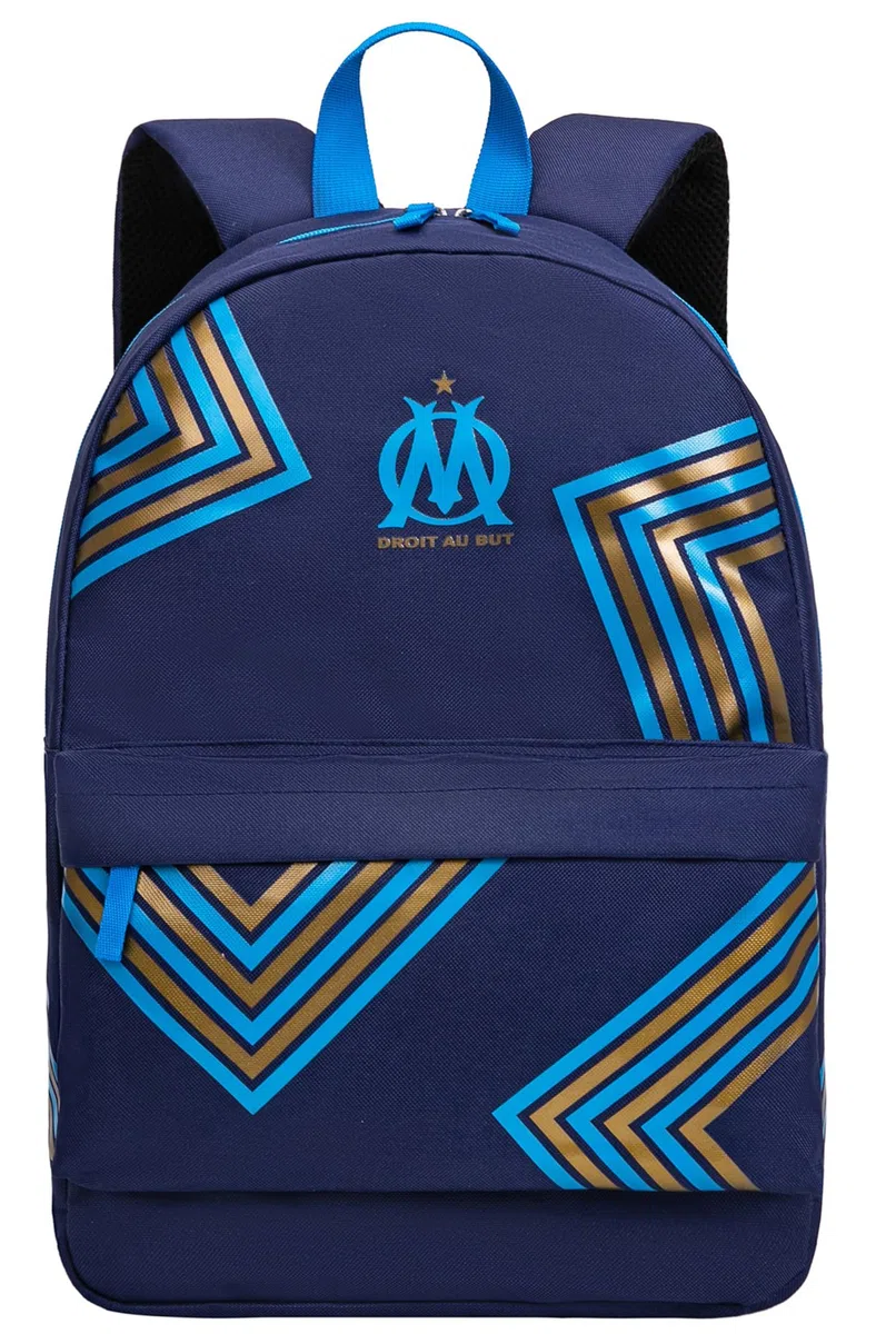 OLYMPIQUE DE MARSEILLE Sac à Dos Scolaire Om - Collection Officielle