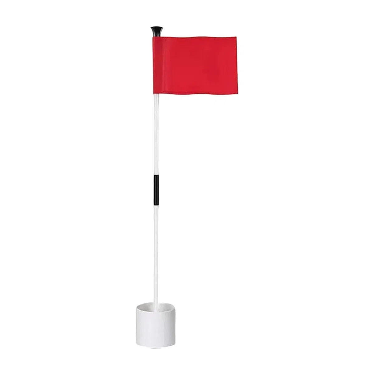 Drapeau de Golf Ensemble de Putting avec Tige et Coupe de Trou pour 'Entraînement en Tissu Imperméable Adapté pour Le Bureau et Le Jardin