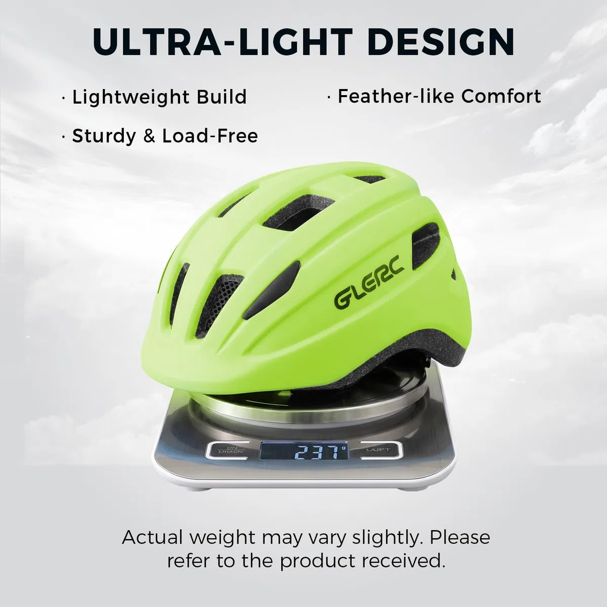 Glerc Casque multi-sport pour garçons et filles, pour le cyclisme, la trottinette, le skate et la planche à roulettes, taille S/M réglable avec système d'ajustement à cadran, design léger et flux