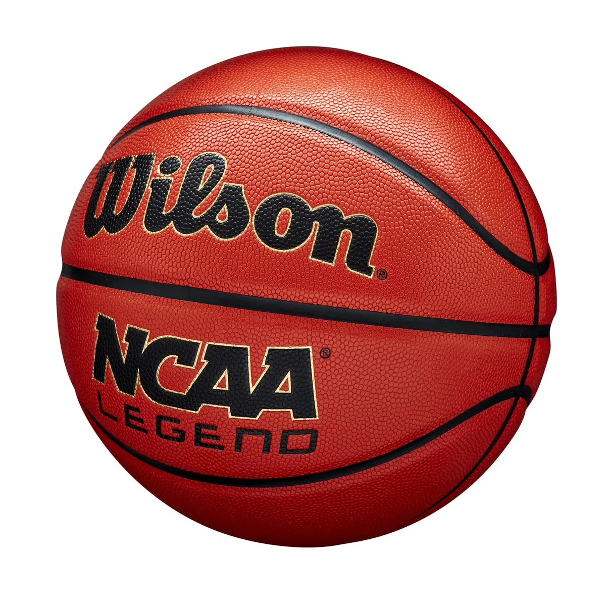 Wilson Basketball NCAA Legend, Cuir mélangé, Basket-Ball intérieur et extérieur