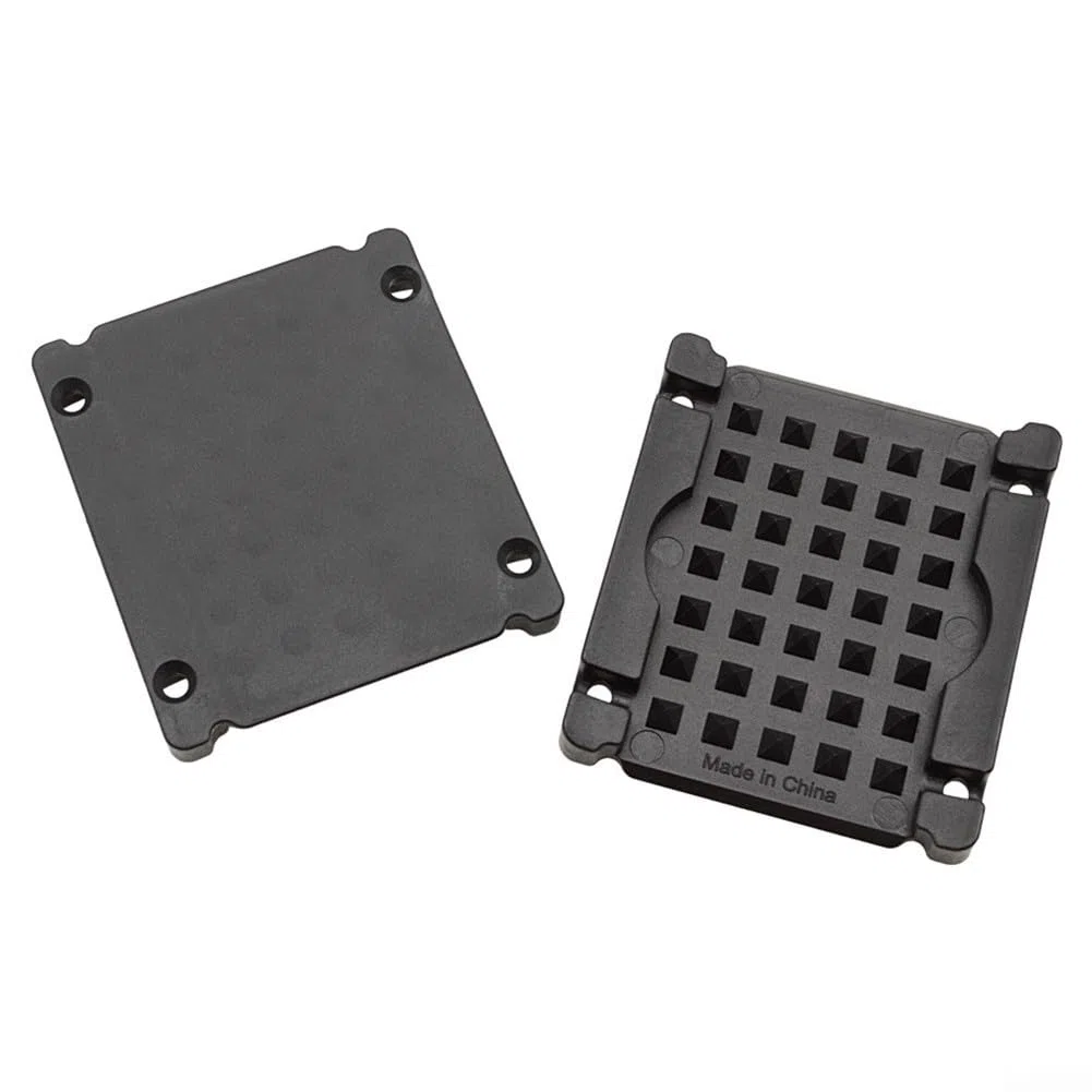 Plaque de fixation de poids de plongée en nylon et fibre de verre pour sangle de 5 cm, support à réglage rapide pour blocs de 1 à 2 kg, accessoire de système de harnais (noir)