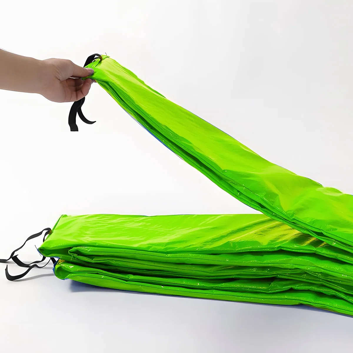 Housse de protection pour trampoline - Diamètre : 305 - 366 cm - Protection des ressorts - Protection des bords - Accessoire de trampoline