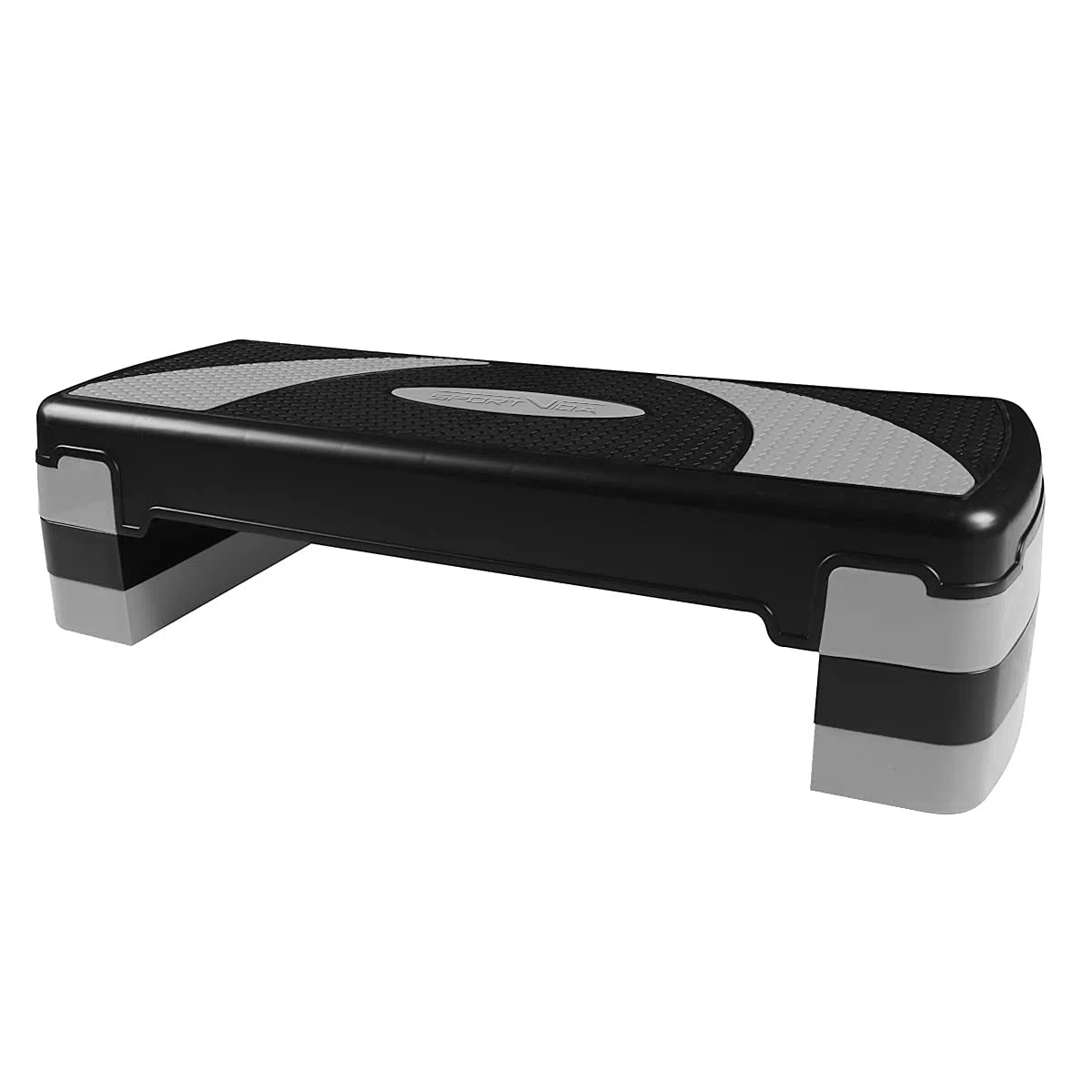 SportVida Step Planche d'aérobic – Stepper pour entraînement à la maison – Stepper Fitness – Équipement de fitness pour salle de sport – Step Bench réglable en hauteur – Nombreuses variantes