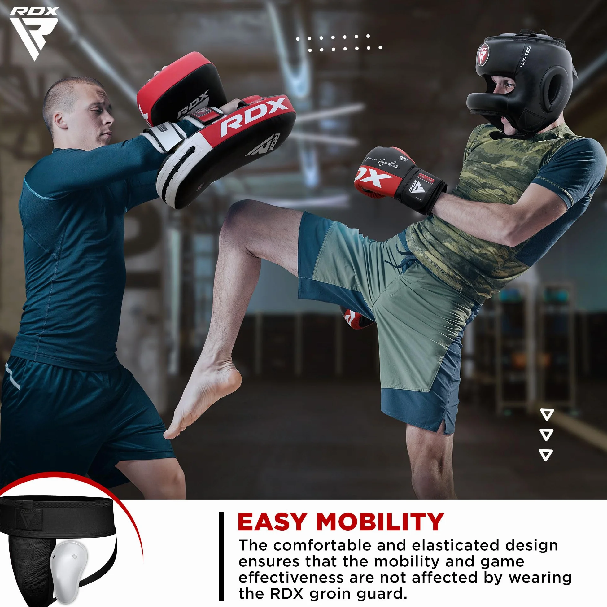 RDX Coquille Boxe pour Hommes, Ajustable Coquille de Protection avec Poche de Tasse, Groin Guard Suspensoir pour Contact Sports MMA Arts Martiaux Muay Thai Combat Kickboxing BJJ Karate Taekwondo