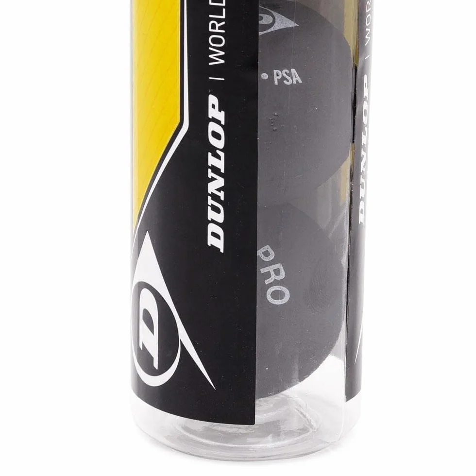 Dunlop Sports Pro XX Tube de squash 3 balles