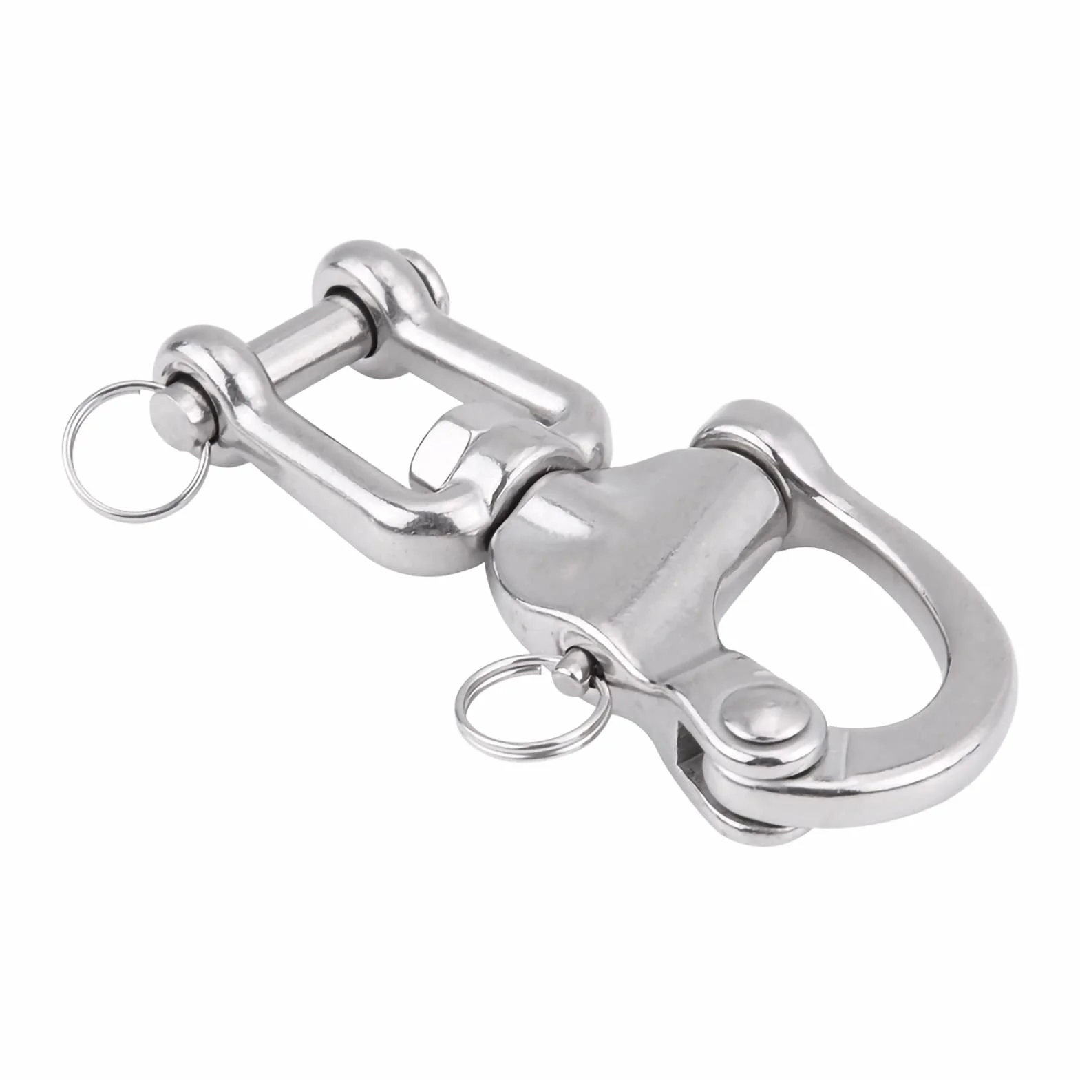 Mousqueton Pivotant à Mors en Acier Inoxydable 316 Drisse de Voilier(128mm) mousqueton d attelage+mousqueton d attelage mousqueton d attelage mousqueton d attelage mousqueton d attelage mousqueton d