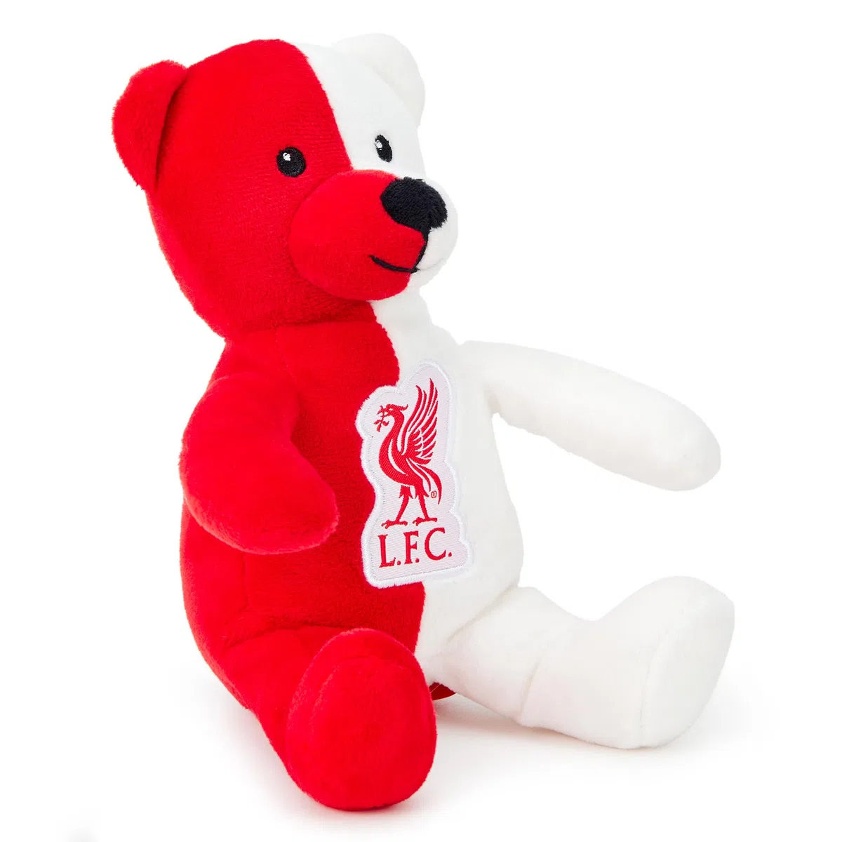 The Gift Scholars Liverpool FC Bonnet d'ourson en peluche 15 cm sous licence officielle pour adultes et enfants