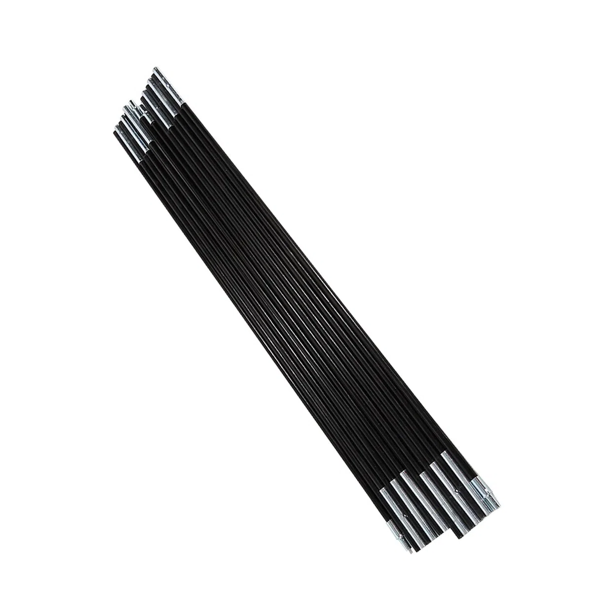 Poteaux de Tente en Fibre Verre, Arceau de Tente Mât de Bâche, Poteau de Support de Tente, pour tiges de Support Kit de Cadres d'auvent, 2 Ensembles x 7 Sections de poteaux de Tente