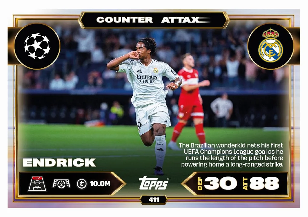 Topps UCC Match Attax 2025/26 – Mega Multipack – Contient 48 cartes Match Attax plus 3 Star Boy LE aléatoires et une carte Ball Master LE aléatoire.