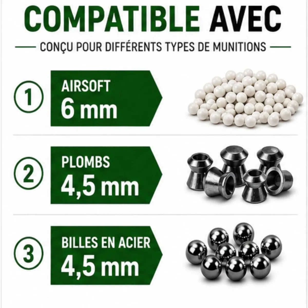 Support cibles - Tragabaline 14 x 14 cm avec 100 cibles offertes - Airsoft, Airgun, pellets, perdigon, matériau en acier, noir - pour accrocher ou sur surface