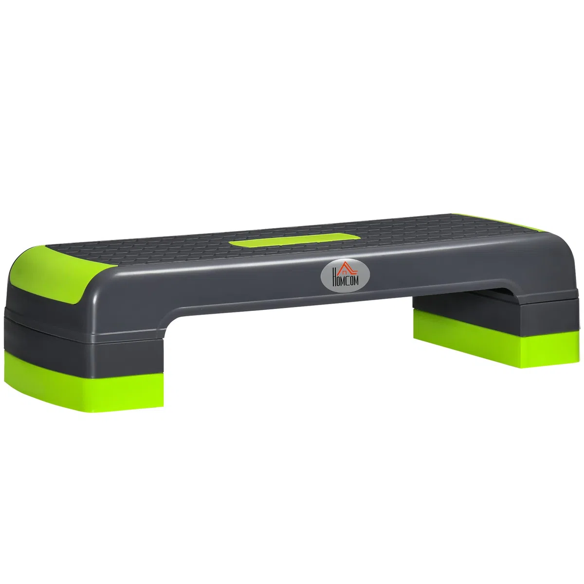 HOMCOM Stepper aérobic fitness hauteur réglable 3 niveaux 10/15/20 cm surface antidérapante plastique 78 x 28 x 20 cm