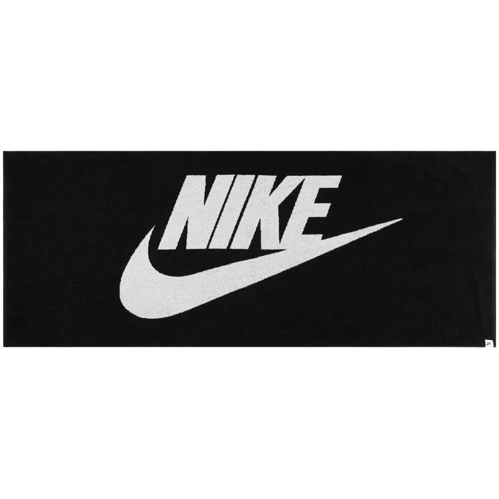 Nike Unisexe Club Serviette de Bain Black/White One Size