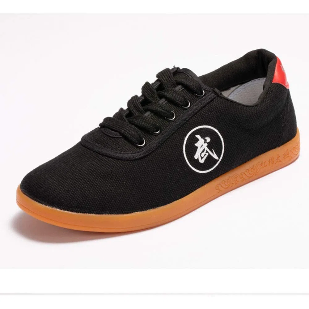 MENG Tai Chi Chaussures Martial Kung Fu Chaussures Shaolin Qi Gong Wing Chun Les Chaussures avec Caoutchouc Classique Semelle Oxford for Hommes Et Femmes