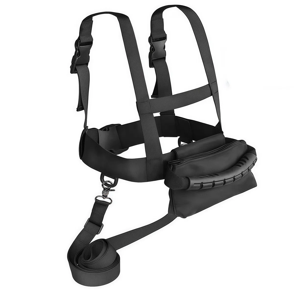 Sangle de ski pour enfant - Aide au transport - Avec laisse amovible et sac réglable - Sangle d'épaule de ski - Accessoire de ski pour débutants