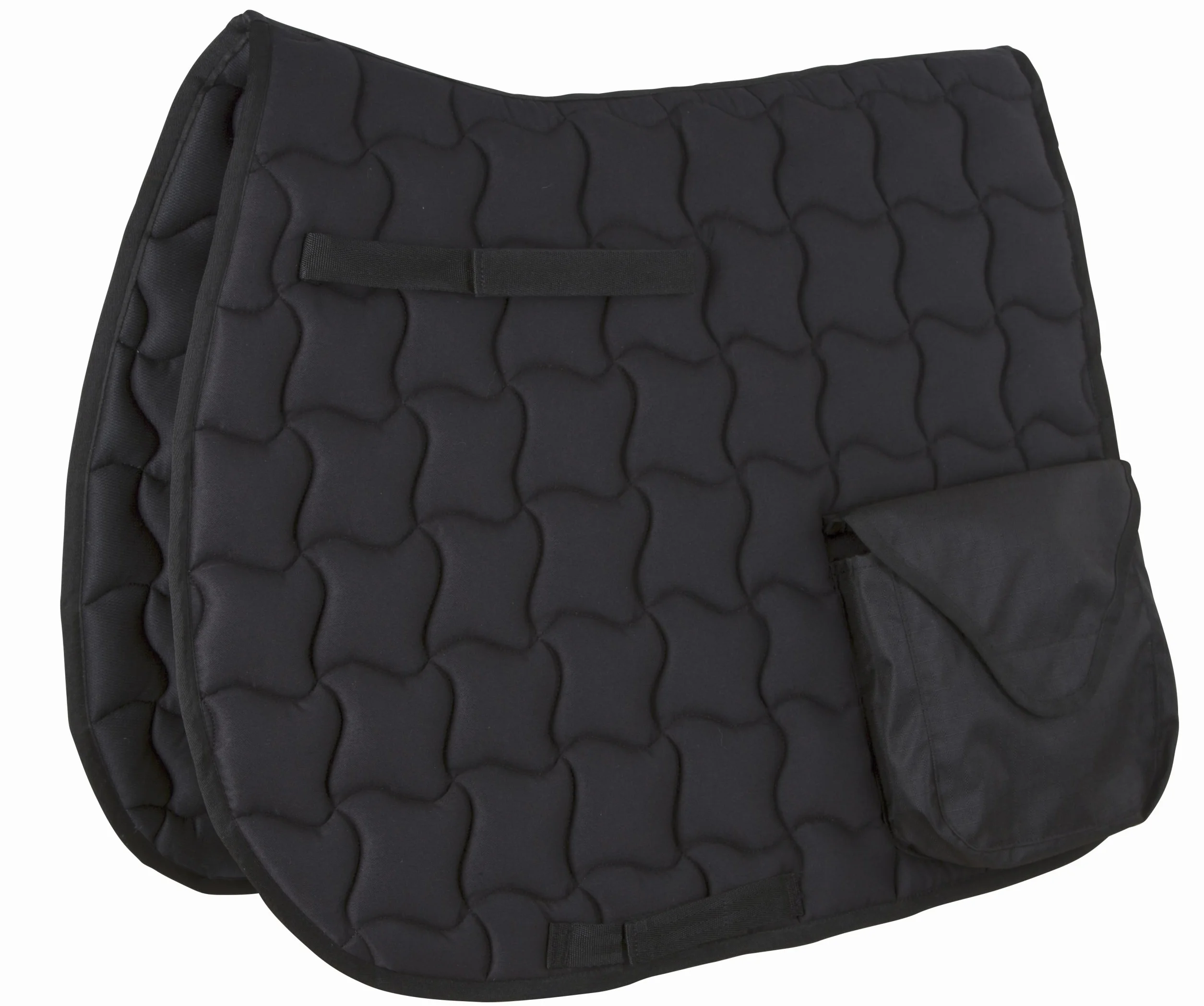 Housse de Selle pour la randonnée Kerbl Laguna VS, Housse de Selle WB, Noire, Taille Unique
