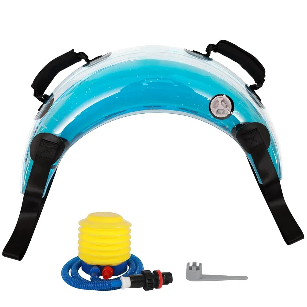 Ultrasport Aqua Fitness Bulgarian Bag Unisex-Adult, Transparente, 75 L x 41 H cm