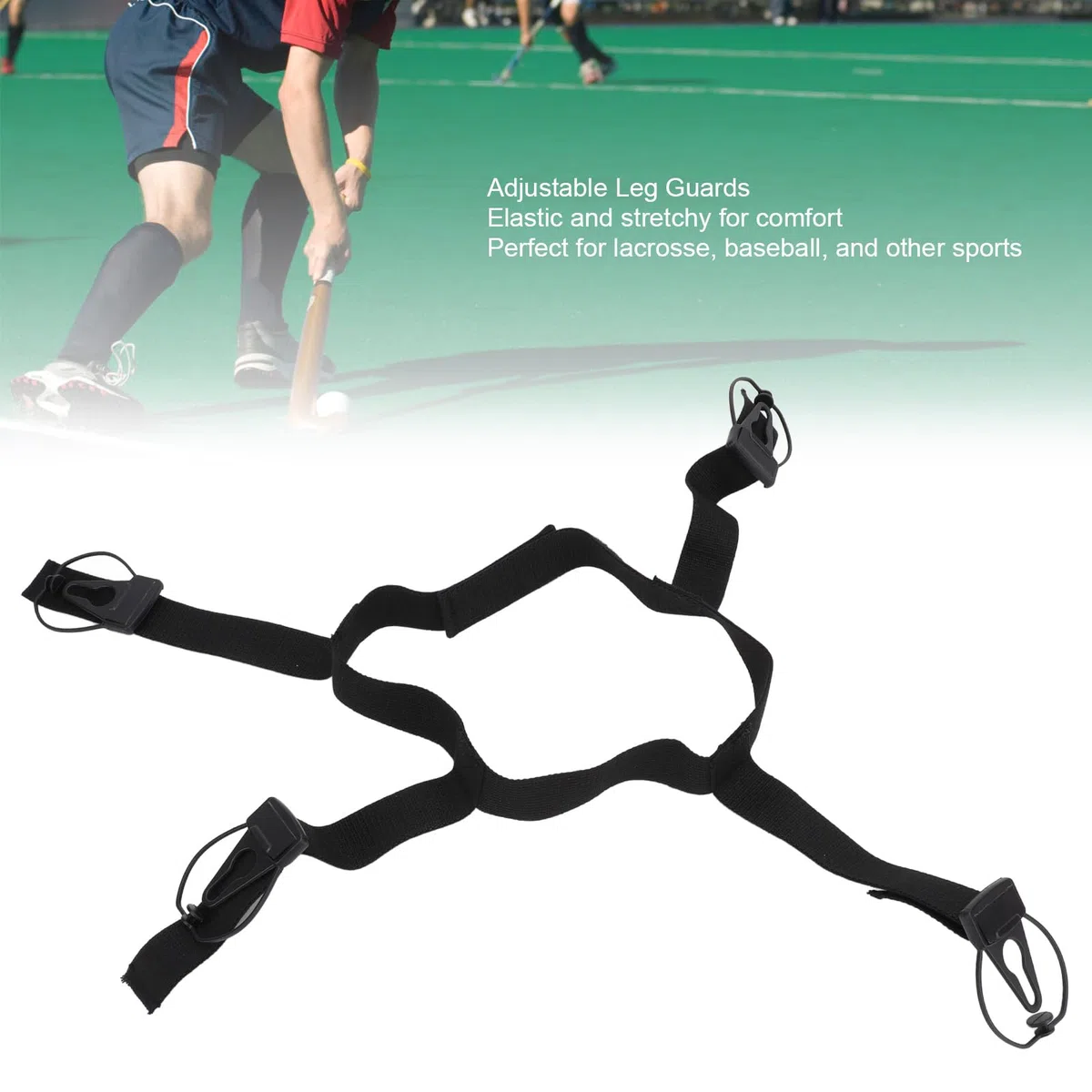 Porte-jarretelles de Hockey sur Glace, Réglable, Hautement élastique, pour Sport, Senior, Junior, Baseball, Softball, Football