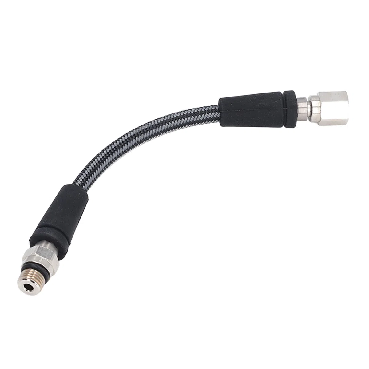 Tuyau de détendeur haute pression - Accessoire de plongée professionnel en fibre de carbone tissée - Tuyau haute pression sûr et flexible pour toutes les activités de plongée sous-marine