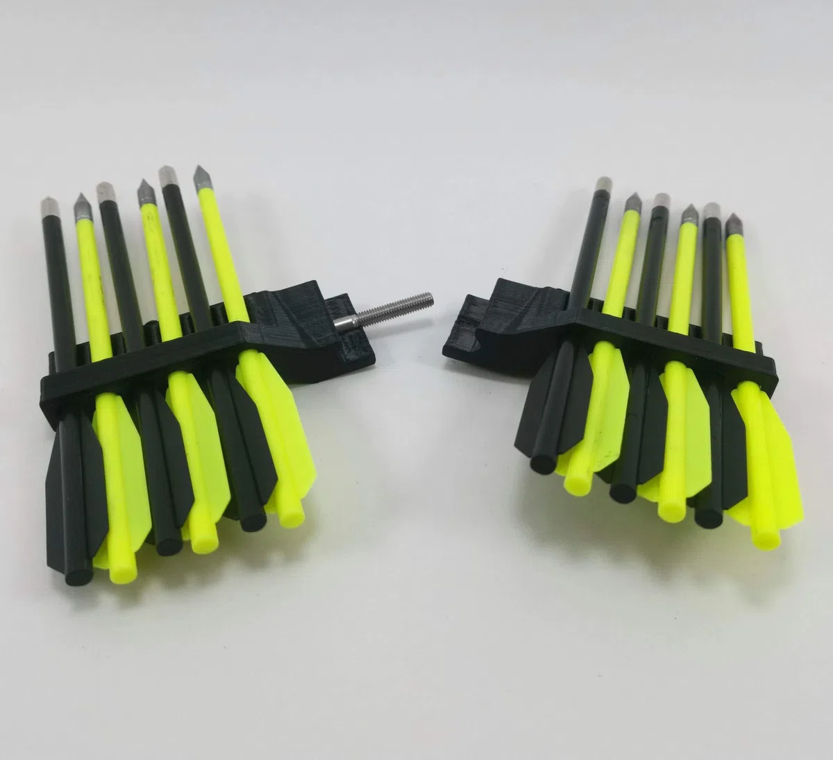 Arbalète Picatinny Porte-boulons Noir (24 doubles)