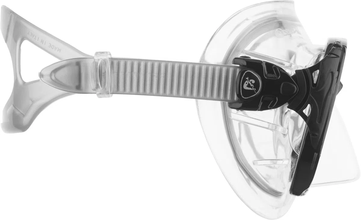 Cressi Big Eyes Evolution Masque Plongee sous Marine pour Adulte - Silicone Crystal - Fabriqué en Italie