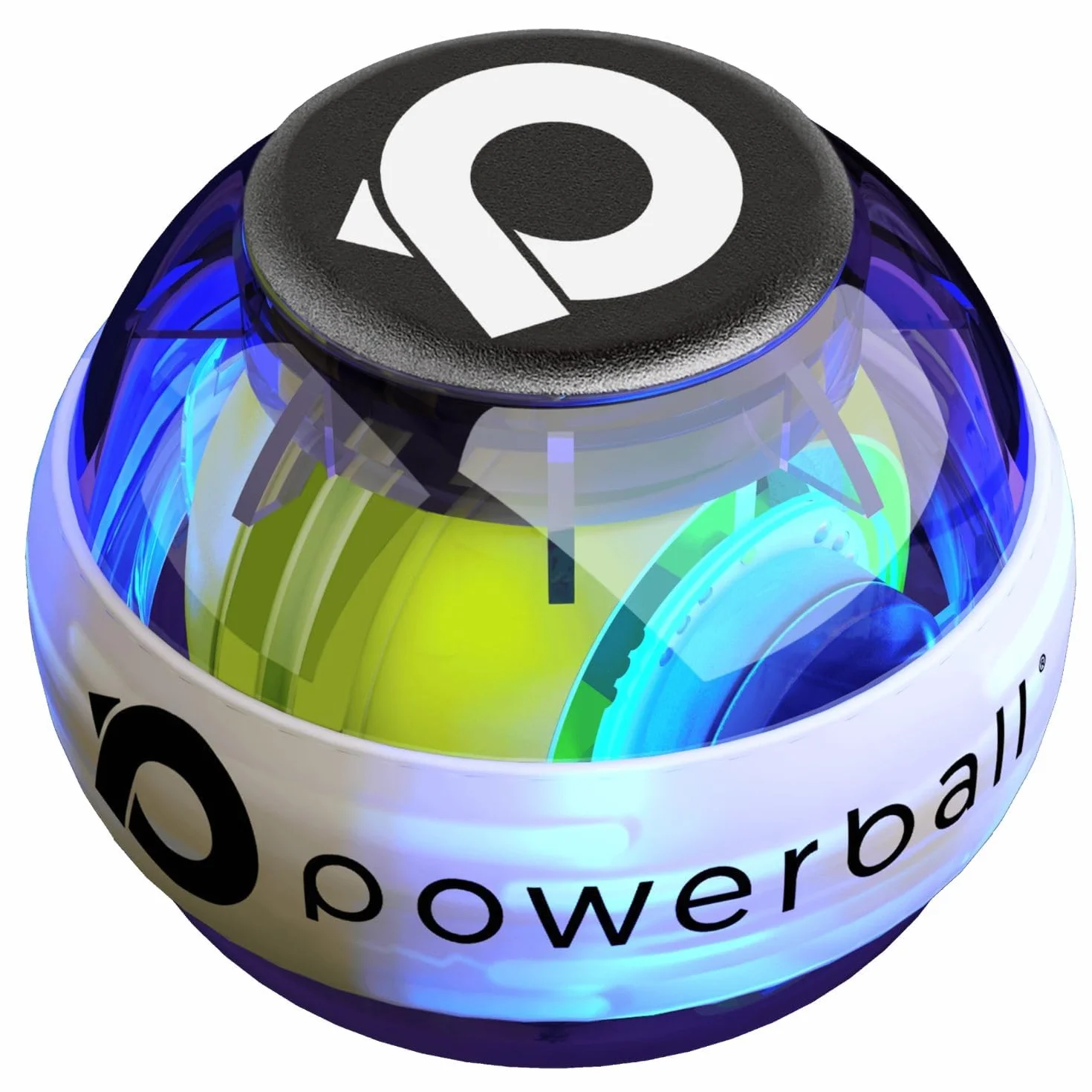 Powerball 280hz Cord Start Gyroscope - Gyro Ball pour la Force du Poignet, Le renforcement du Poignet, la Force de préhension et la rééducation (Fusion Cord Start Classic)