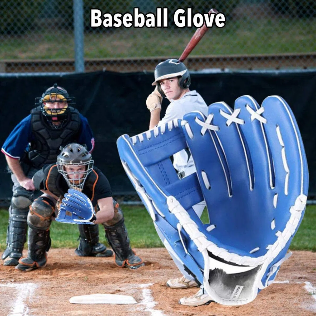 Gant de baseball pour enfants, jeunes adultes, gant de softball pour entraînement et débutant, baseball main gauche