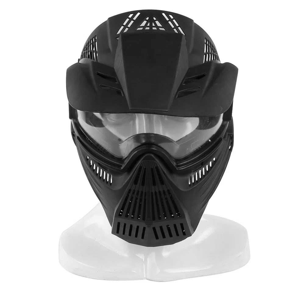 Masque Airsoft Paintball Plein Visage Tactique Effacer Masque de Protection Airsoft Equipement Halloween Costume Accessoires