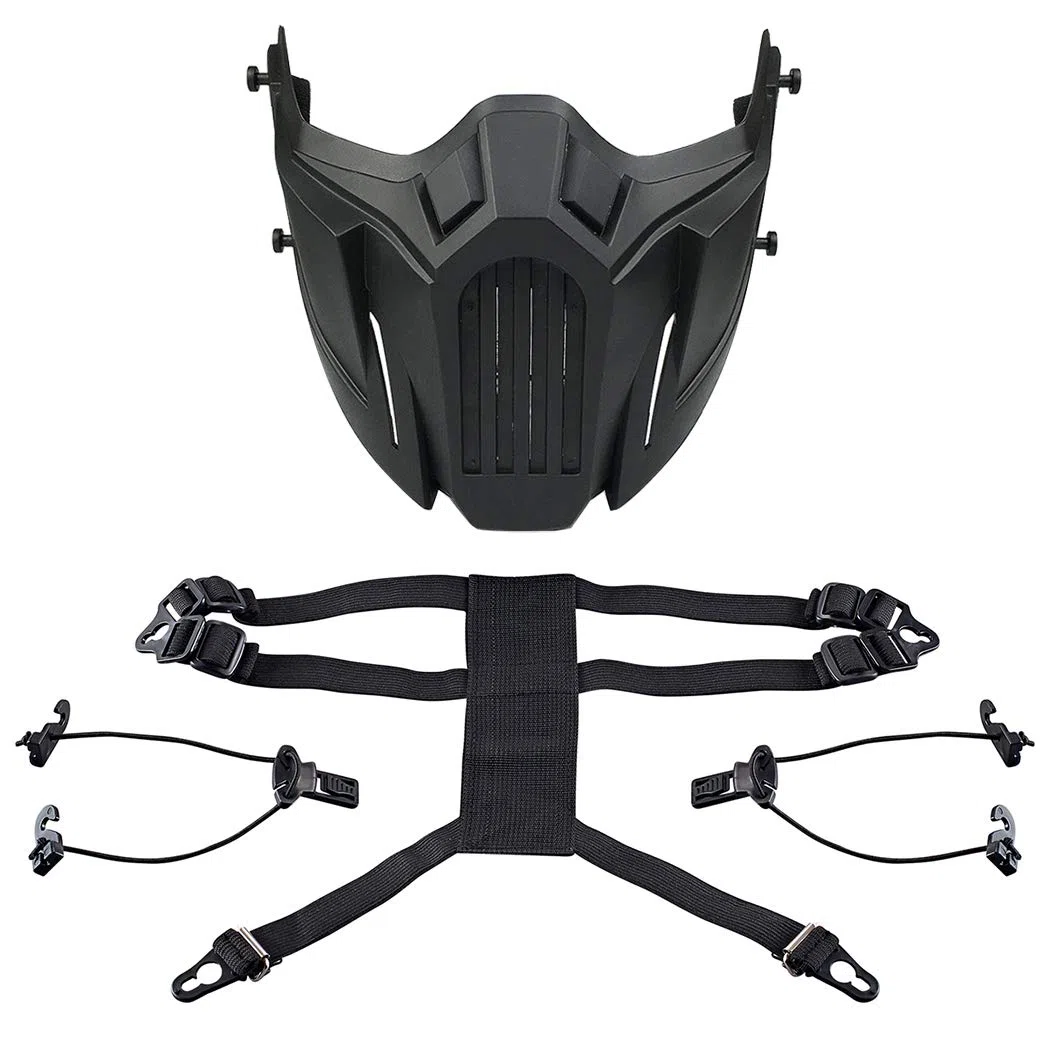 Demi-masque de protection créatif pour airsoft, jeux de plein air, masques de sport pour adultes, hommes, femmes, CS chasse, paintball tir