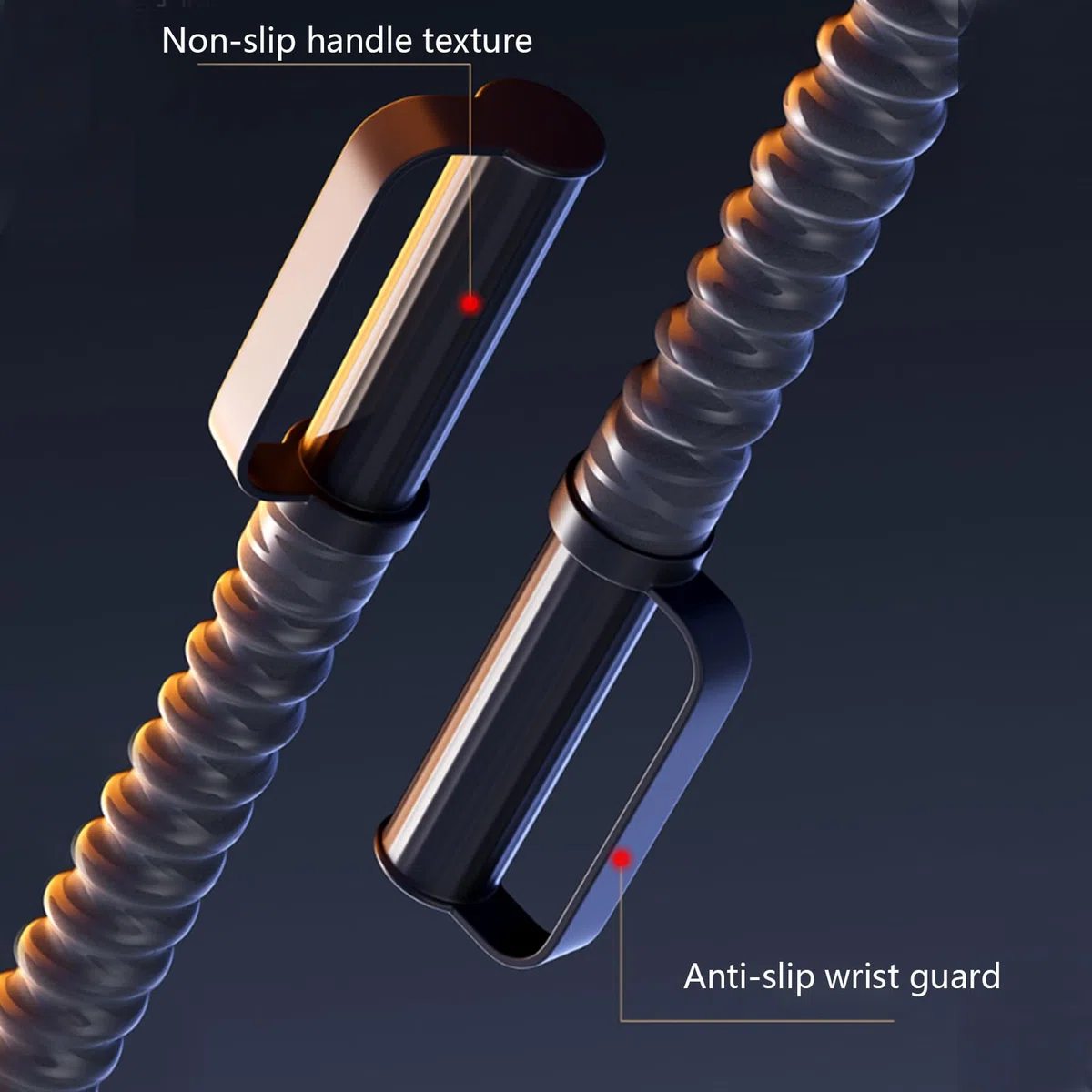 Cordes lourdes pour entraînement physique et exercice – 2 cordes de combat pour exercices | Équipement de construction musculaire de remplacement tige à ressort, corde bâtons de fitness
