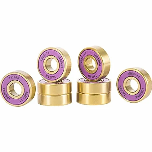 Roulements ABEC 11 de haute précision. Fabriqué en acier chromé (entièrement en acier chromé) pour skateboard, longboard, patin, skateboard, scooter, scooter, skateboard, surfskate, cruiser, Penny