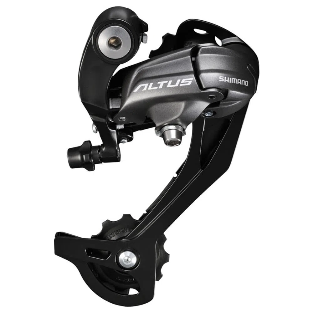 Shimano Altus Dérailleur arrière, 9 vitesses, SGS, Noir