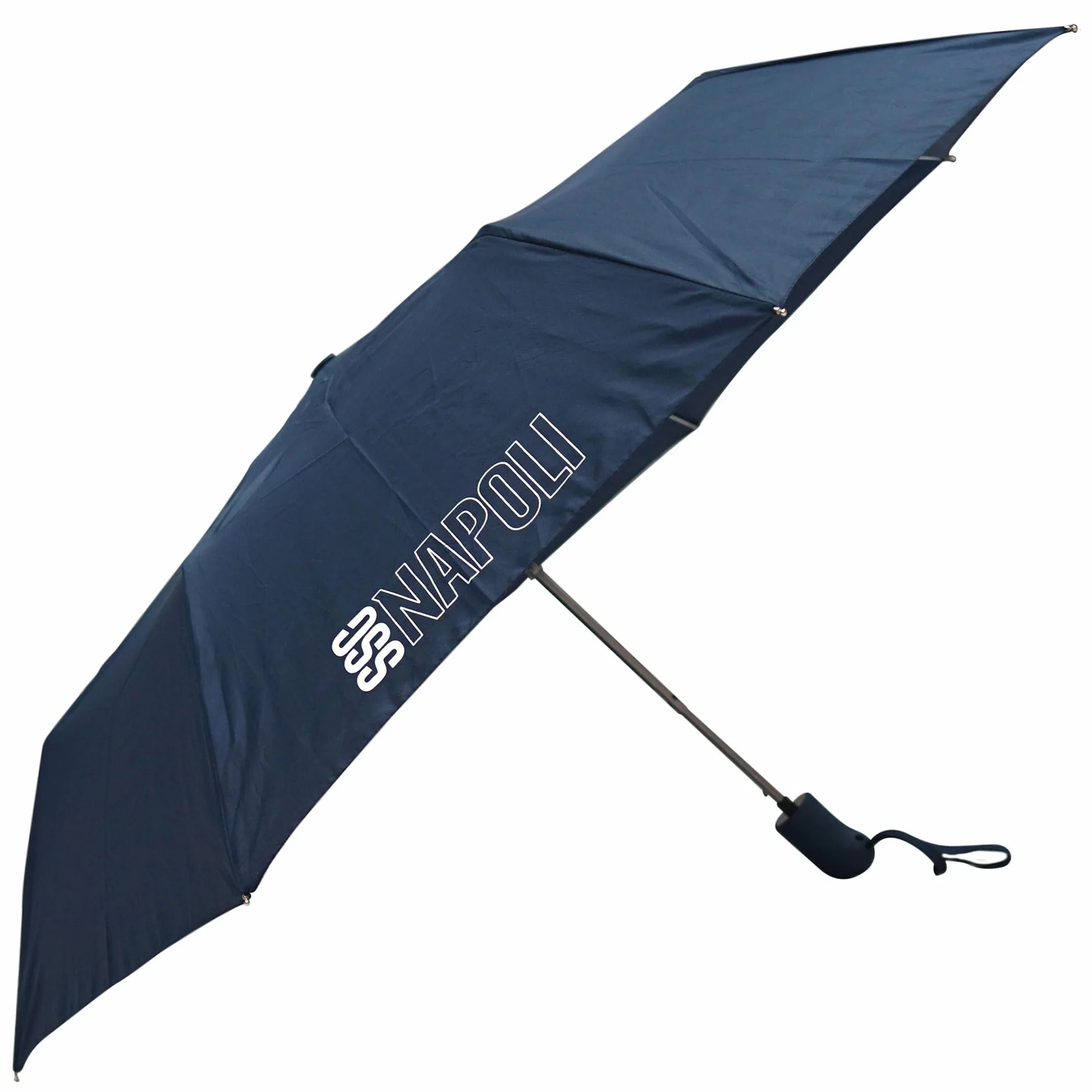 SSC NAPOLI Bleu marine - Parapluie de poche unisexe adulte - Taille unique