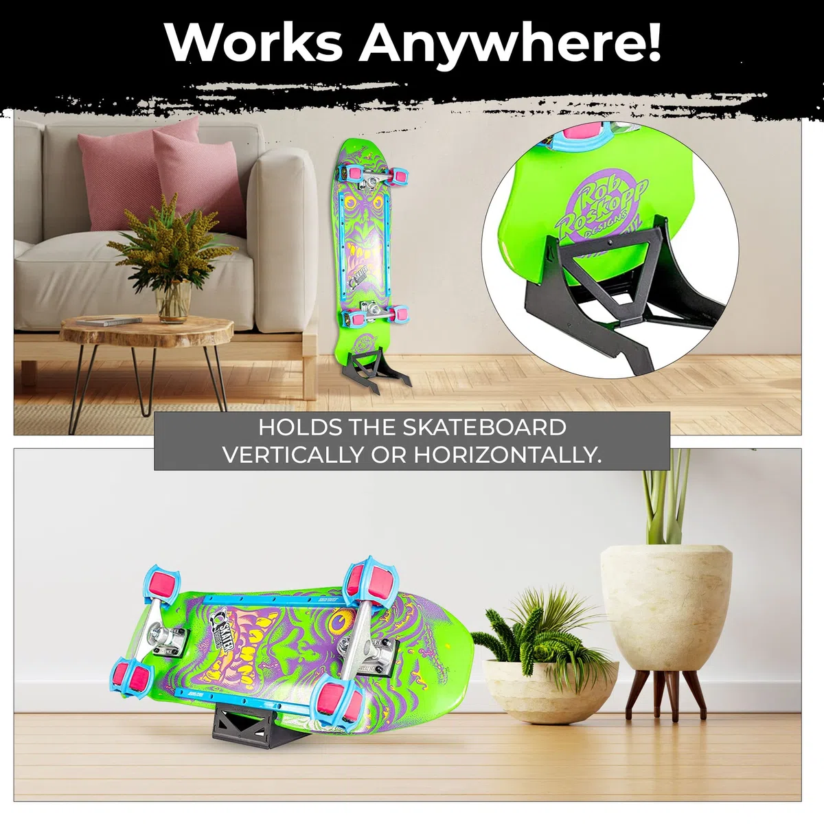 Support Origami portable pour skateboard