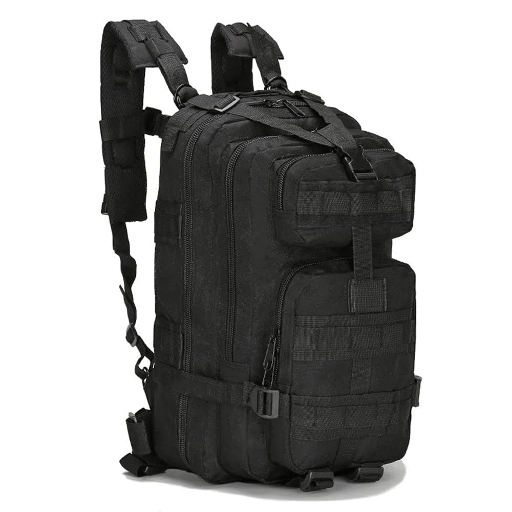 Lawaia 30L Sac à Dos Style Militaire, Sac À Dos Multifonction Molle Assaut Pack Tactique Combat Sac à Dos pour Trekking Randonnée Camping Pêche Escalade Alpinisme ou Utilisation Quotidienne