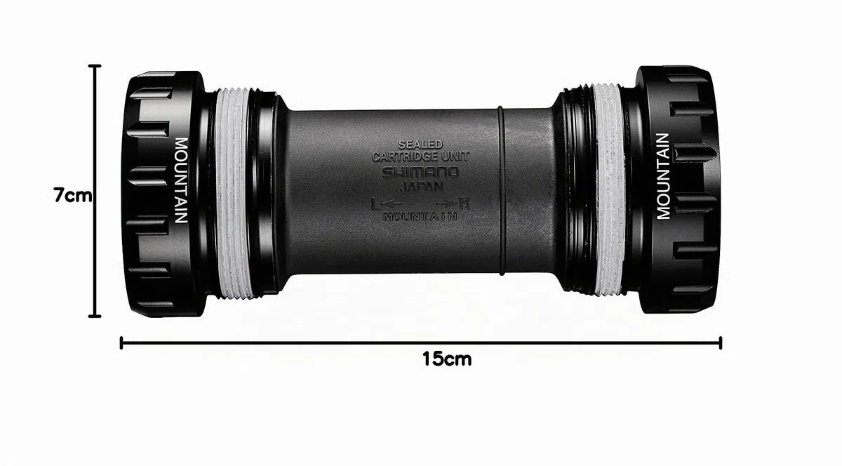 Shimano BB-MT801 MTB-Innenlager (Hollowtech II) // BSA 68/73 (Deore XT)